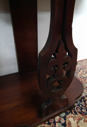 Antique Early Victorian Mahogany Hall Stand