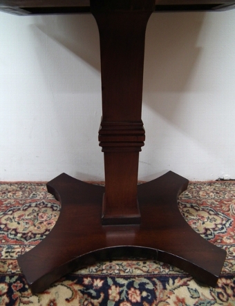 Antique George IV Mahogany Teapoy/Sewing Table