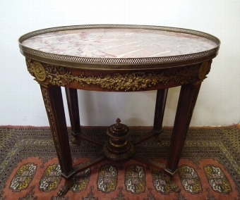 Antique French Marble Top Centre Table