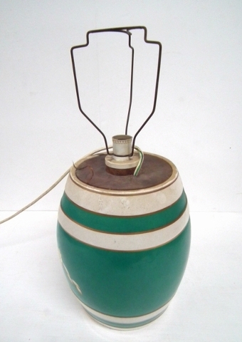 Antique Sherry Casket Lamp