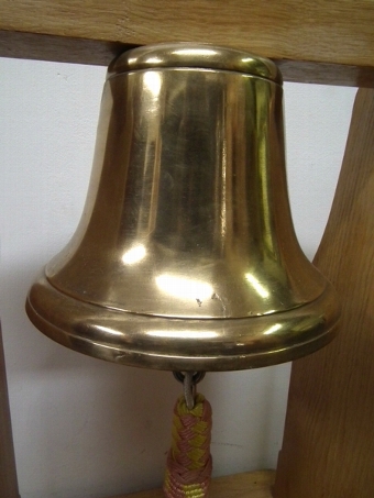Antique Cast Brass Ships Bell