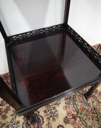 Antique Chinese Chippendale Style Pot Stand/Side Table