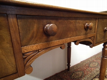 Antique William IV Neat Sized Mahogany Side Table