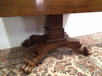 Antique William IV Mahogany Sofa Table