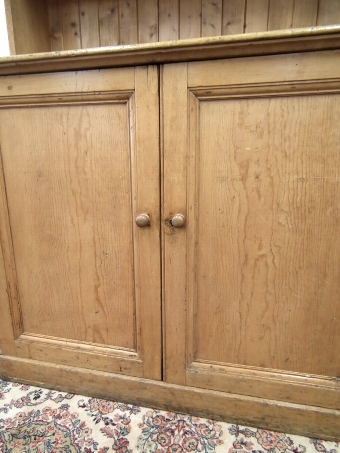 Antique Victorian Pine Kitchen Cabinet
