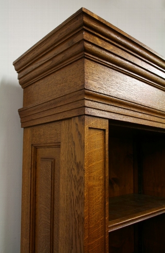 Antique Scottish Oak Bookcase