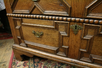 Antique Oak Jacobean Style Chest of Drawers