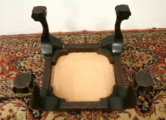 Antique Victorian Miniature Chippendale Style Stool