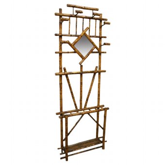 Chinese Style Bamboo Hall Stand