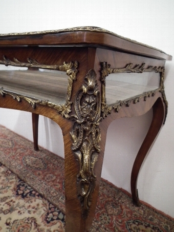 Antique Victorian Rosewood Bijouterie Table