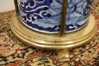 Antique Chinese Porcelain Stick Stand