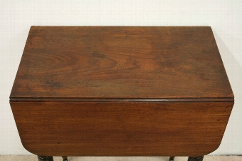 Antique George IV Mahogany Work Table