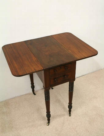 Antique George IV Mahogany Work Table