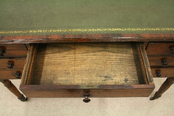 Antique Regency Mahogany Writing Table