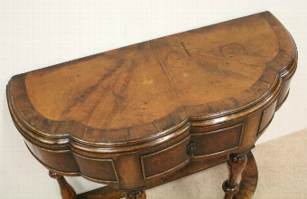 Antique William & Mary Style Side Table