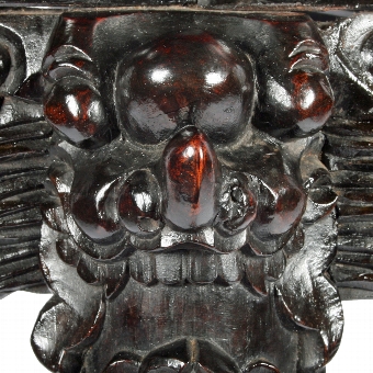Antique Chinese Carved Rosewood Stand
