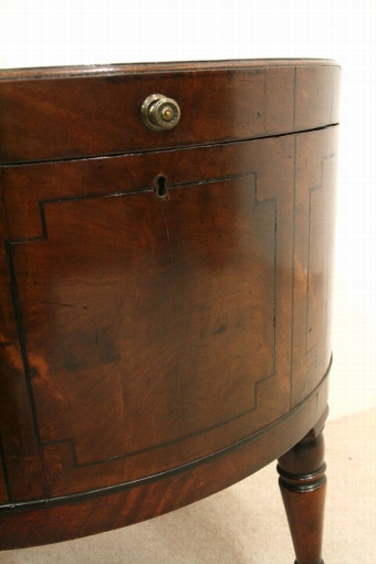 Antique Late George III Large Mahogany Wine Cooler