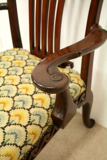 Antique George III Mahogany Side Chair