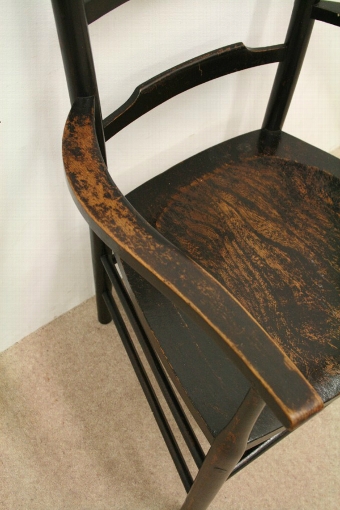Antique William Morris Style Low Armchair