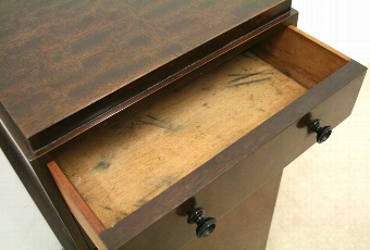 Antique Mahogany Bedside Locker