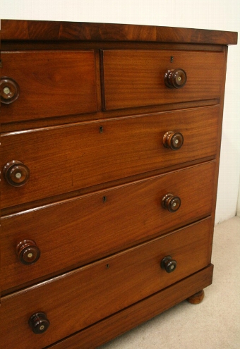 Antique Mid Victorian Chest of Drawers