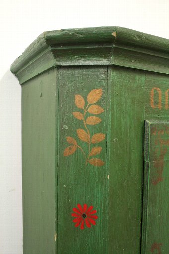 Antique Painted Pine Kitchen Cupboard/Wardrobe