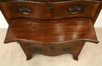 Antique George II Style Figured Walnut Chest of Drawers