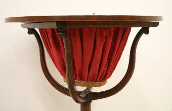 Antique George III Mahogany Sewing Table