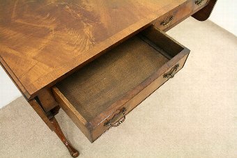 Antique Georgian Style Walnut Sofa Table