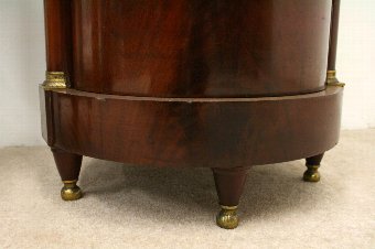 Antique Pair of French Mahogany Pedestals/Bedside Cabinets