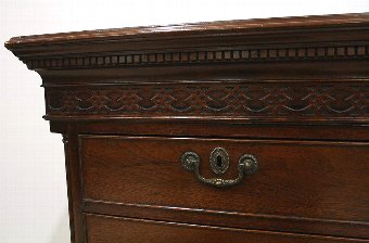 Antique Georgian Neat Sized Mahogany Chest of Drawers