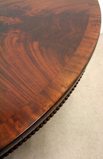 Antique George III Mahogany Breakfast Table by James Mein