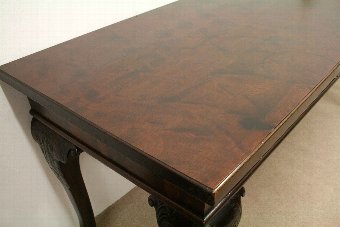 Antique Whytock & Reid Mahogany Serving Table/Hall Table