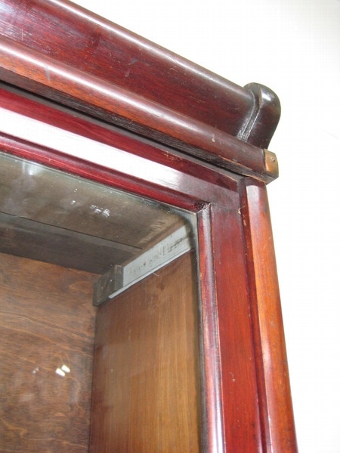 Antique Globe Wernicke Style Mahogany Sectional/Stacker Bookcase