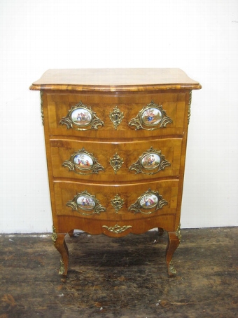 Antique French Serpentine Chest of Drawers