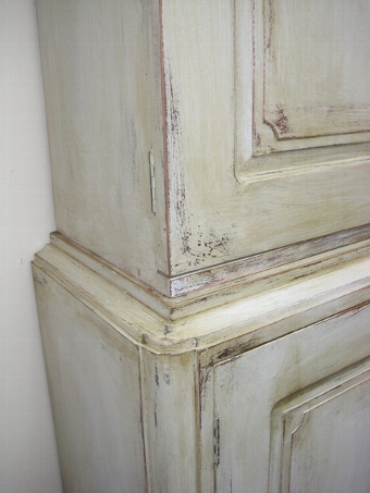 Antique Shabby Chic Painted Cabinet