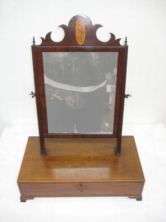 Antique George III Toilet Mirror