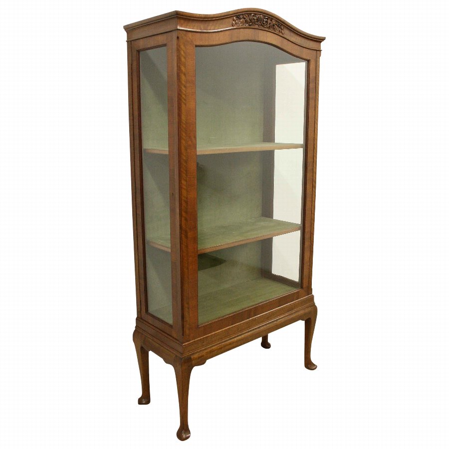 Whytock & Reid Walnut Display Cabinet