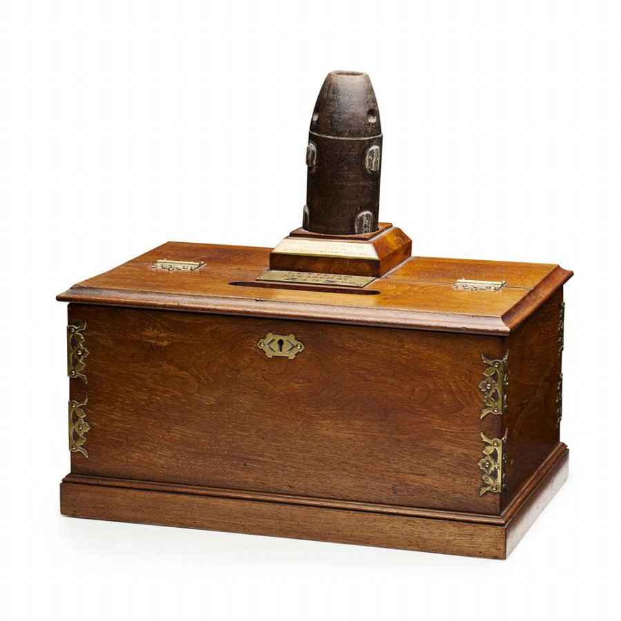 Victorian Military Interest Post Box