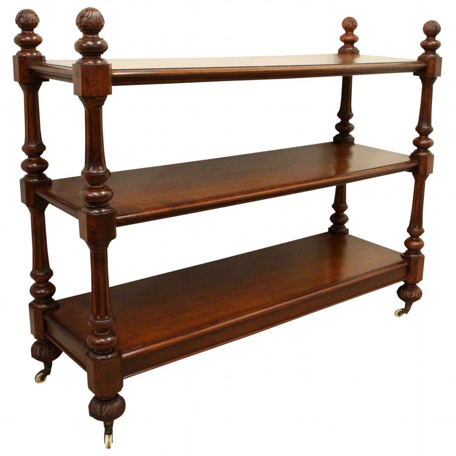 Victorian Carved Oak Buffet