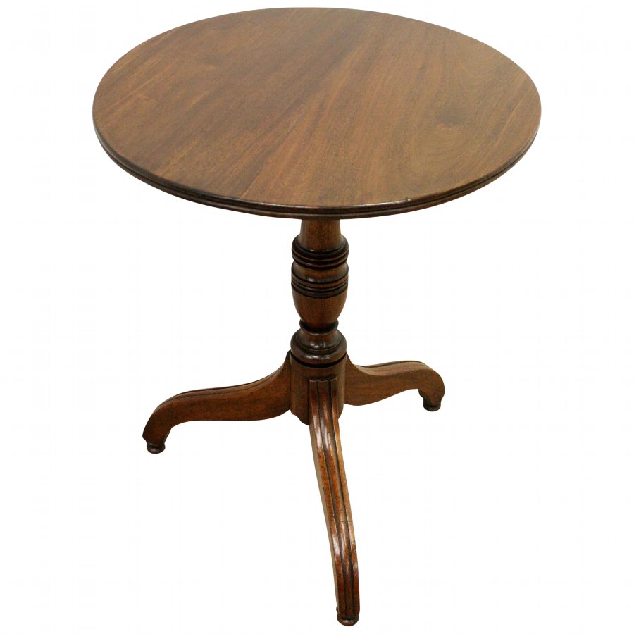 George IV Mahogany Circular Occasional Table