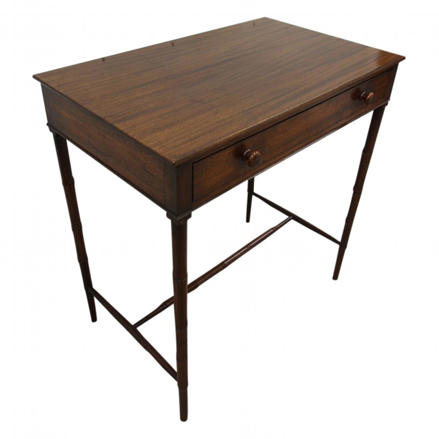 George III Mahogany Side Table