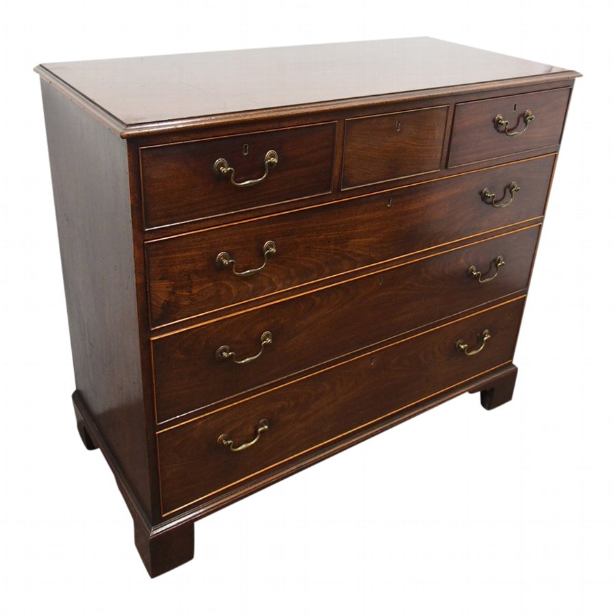 George III Scottish Mahogany Chest of Drawers