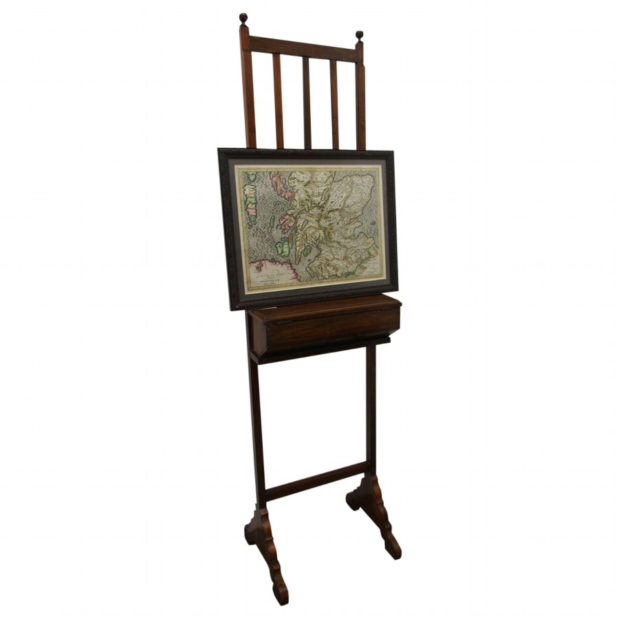 Unusual Walnut Easel