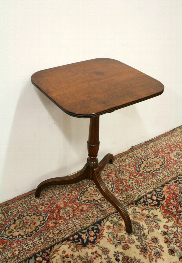 Regency Mahogany Snap Top Occasional Table