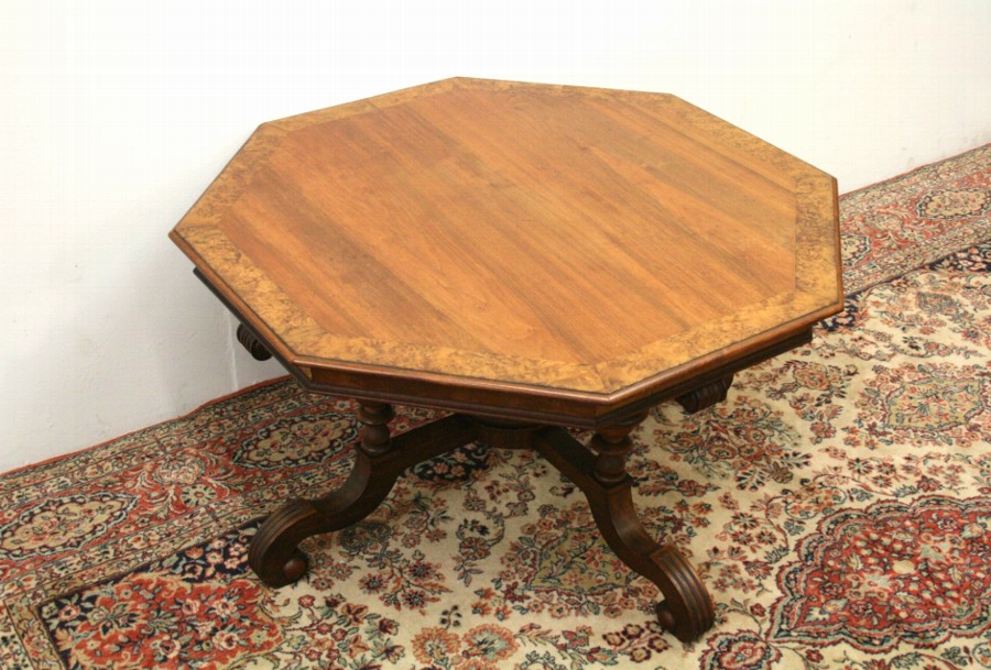 Victorian Walnut Occasional Table/Coffee Table