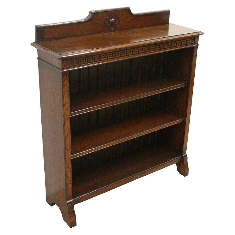 Oak Open Bookcase by Wylie & Lochhead