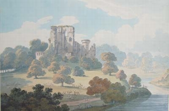 Borthwell Castle, Scotland, seat of Lord Douglas