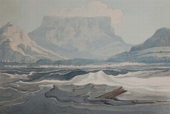 Cape Town and Table Mountain beyound, South Africa