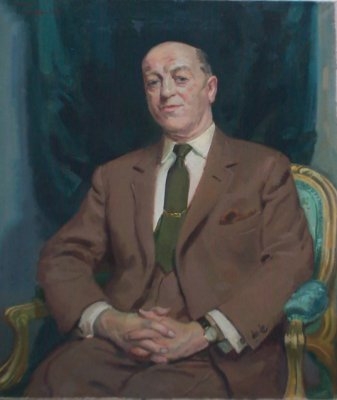 Portrait of a Gentleman,sitting in chair